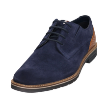Load image into Gallery viewer, Bugatti Navy Nubuck Shoe 311-A9E08-1400 4100