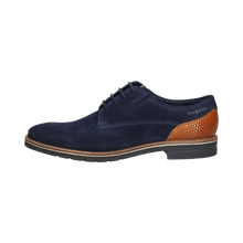 Load image into Gallery viewer, Bugatti Navy Nubuck Shoe 311-A9E08-1400 4100