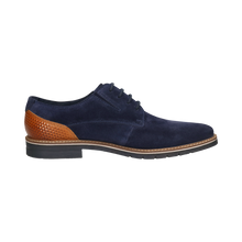 Load image into Gallery viewer, Bugatti Navy Nubuck Shoe 311-A9E08-1400 4100