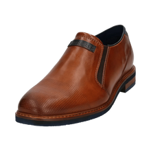 Load image into Gallery viewer, Bugatti | Slip On Formal Shoe in Cognac Brown with Punched Upper Detailing | 311 aes60 4100 6300