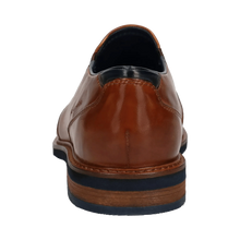 Load image into Gallery viewer, Bugatti | Slip On Formal Shoe in Cognac Brown with Punched Upper Detailing | 311 aes60 4100 6300