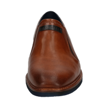 Load image into Gallery viewer, Bugatti | Slip On Formal Shoe in Cognac Brown with Punched Upper Detailing | 311 aes60 4100 6300