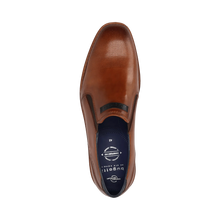 Load image into Gallery viewer, Bugatti | Slip On Formal Shoe in Cognac Brown with Punched Upper Detailing | 311 aes60 4100 6300