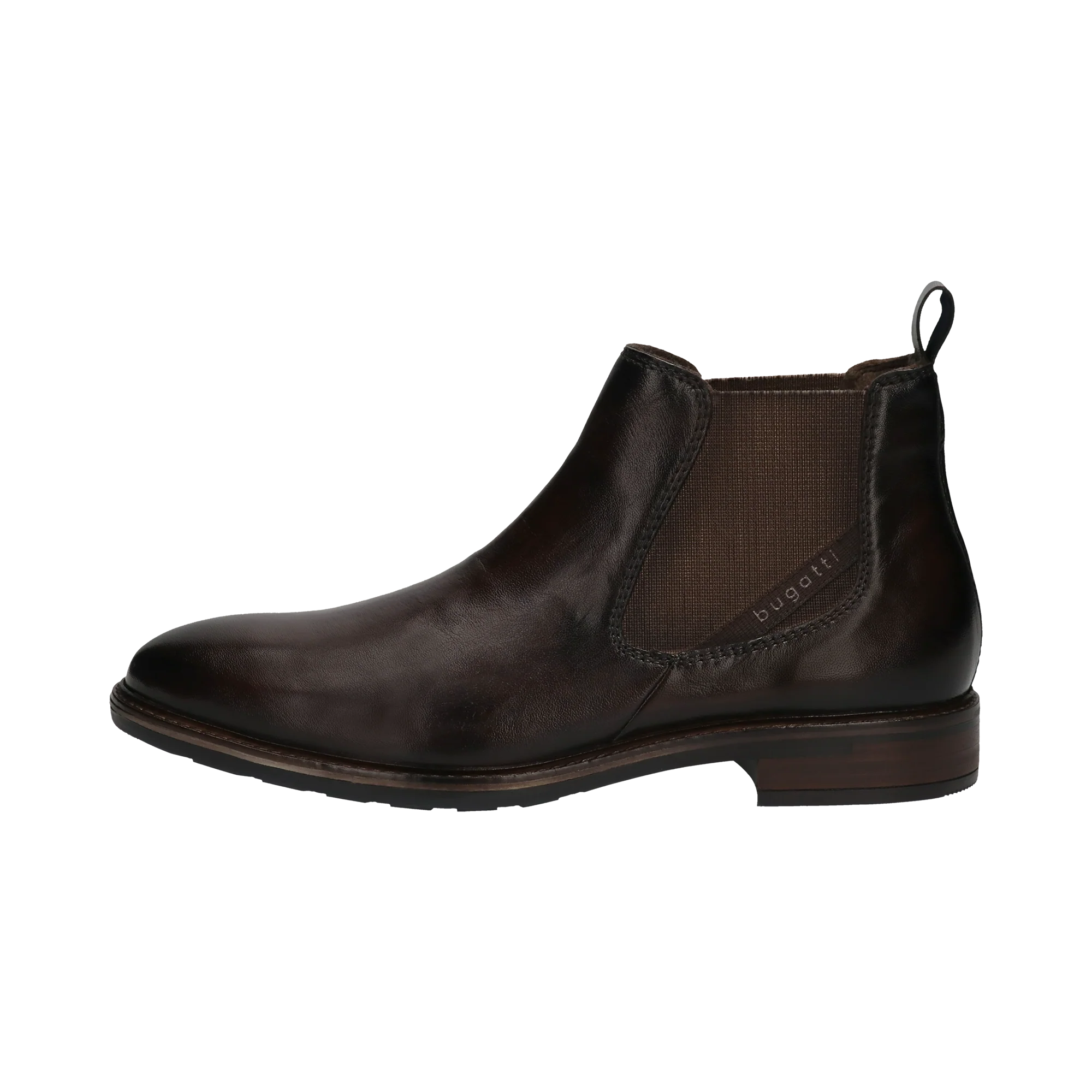 Mens slip 2025 on boots brown