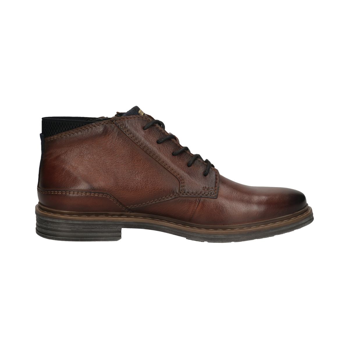 Bugatti Mid Brown Lace Zip Boots 311-AOC30-3100 6400