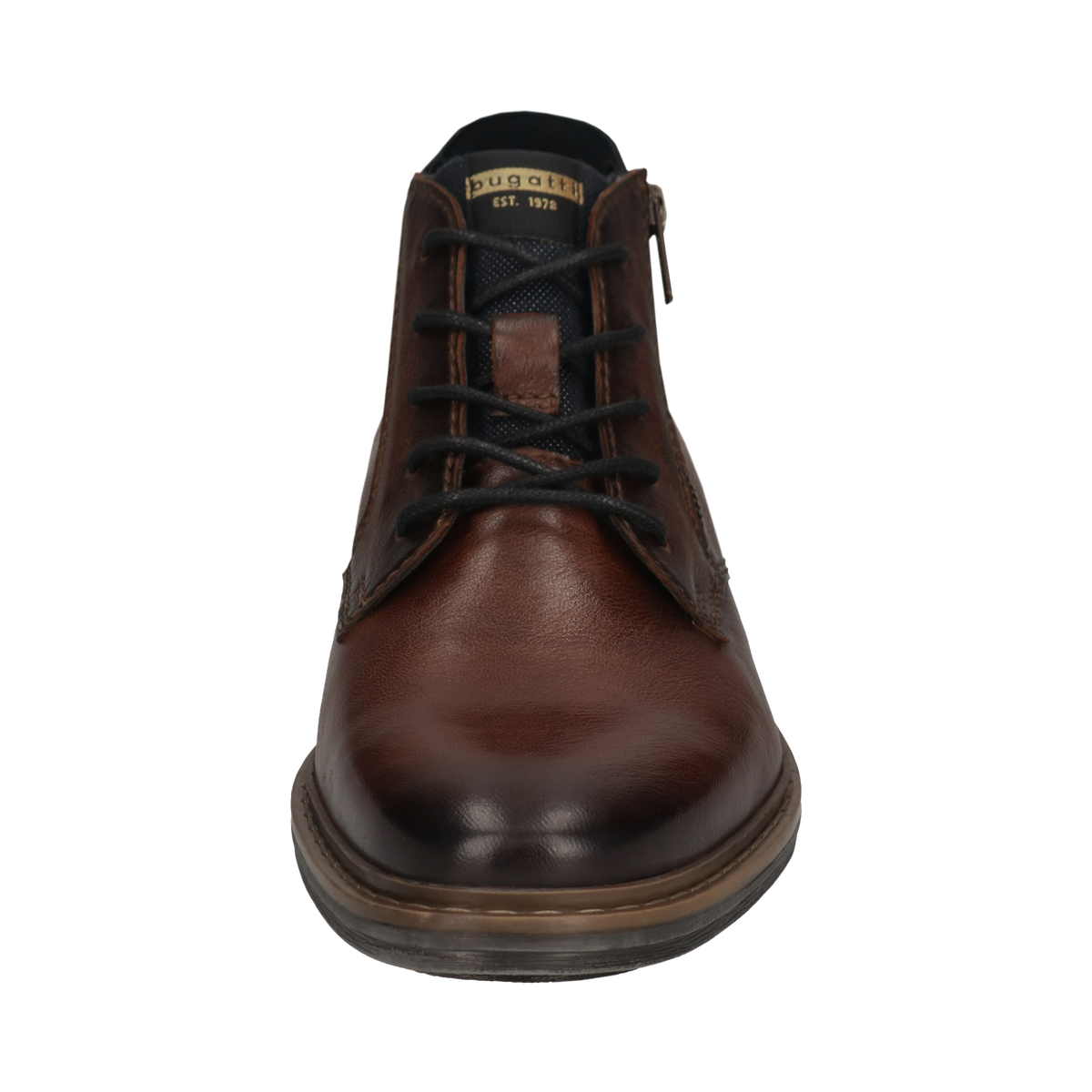 Bugatti Mid Brown Lace Zip Boots 311-AOC30-3100 6400