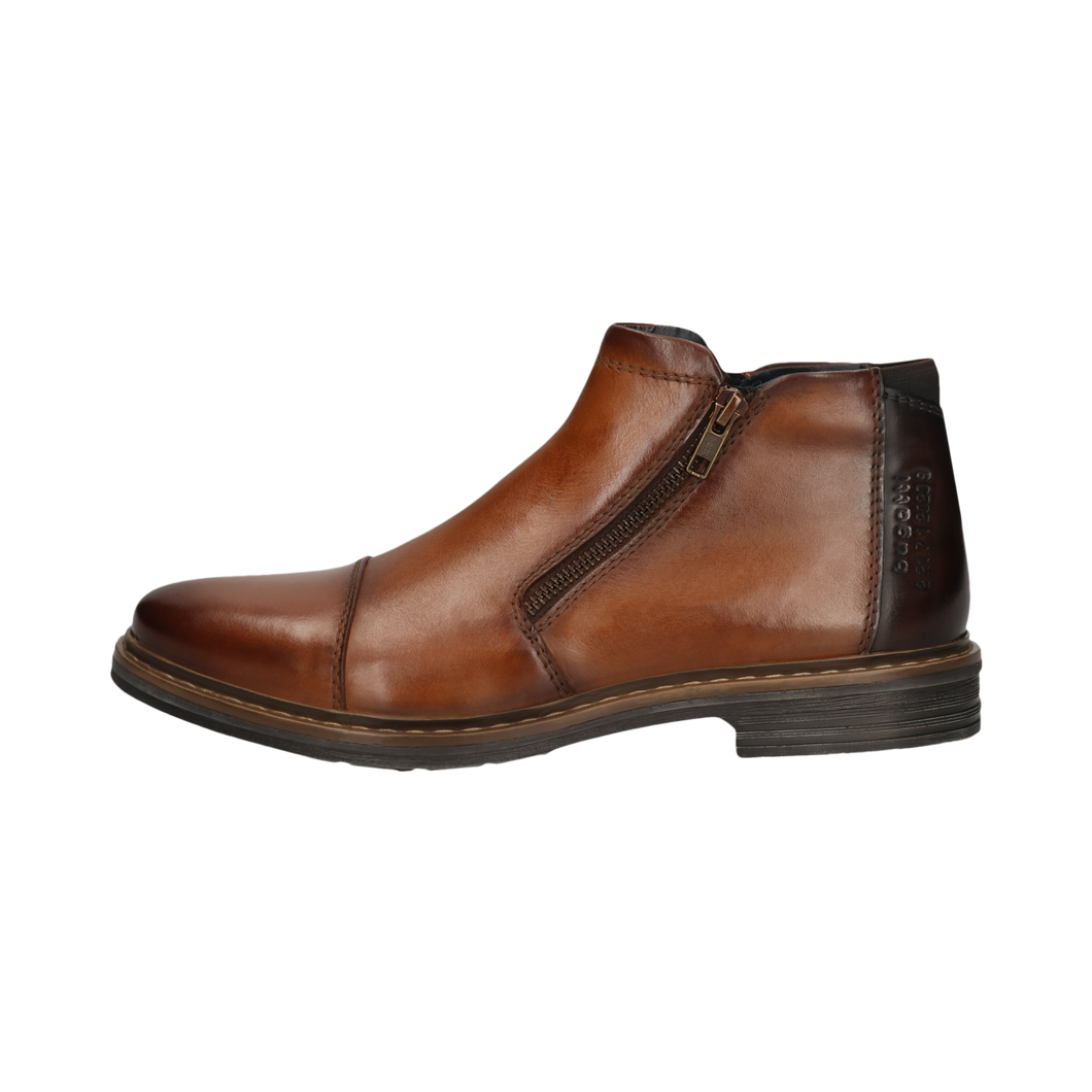 Bugatti Cognac Zip Boots 311-AOC32-1111 6361