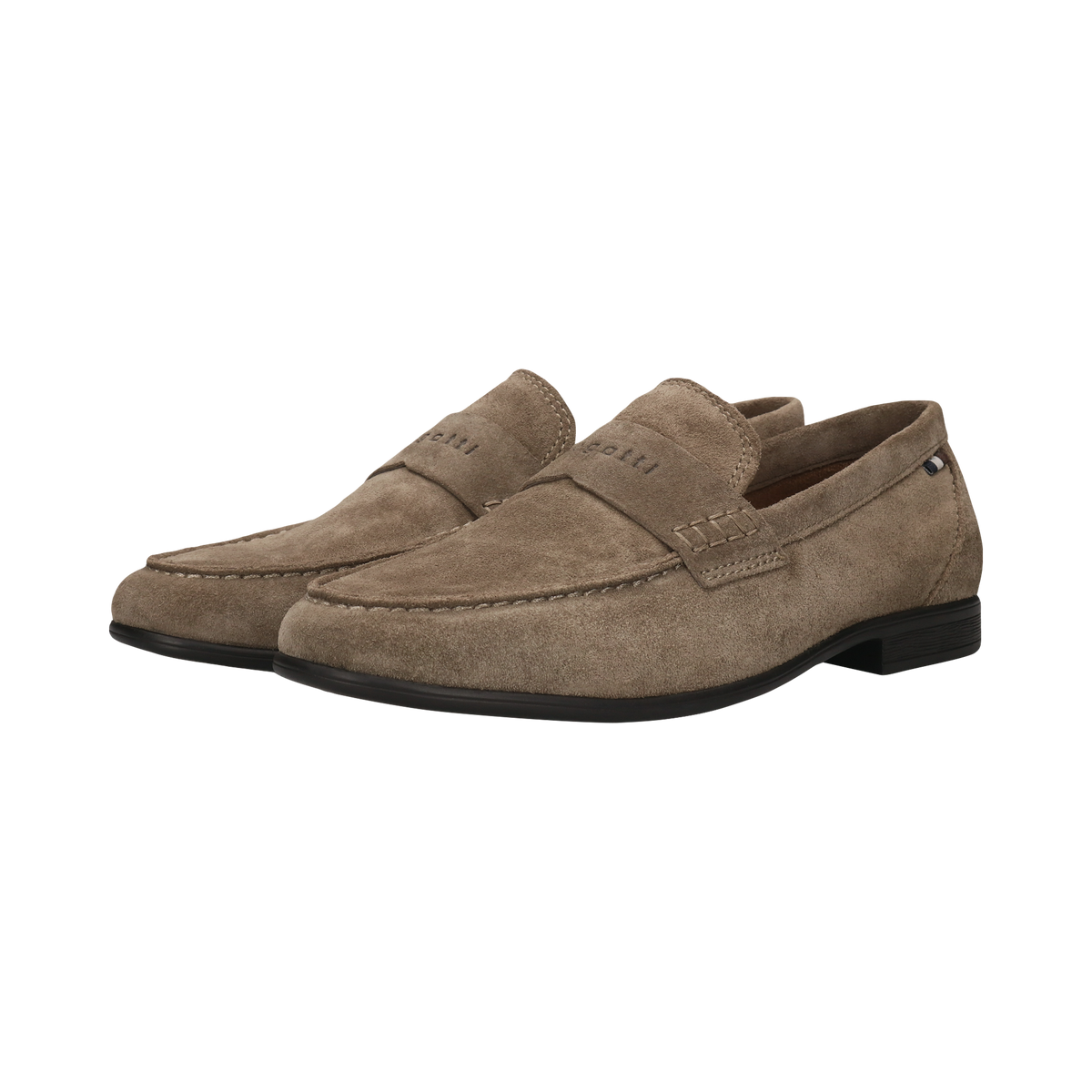 Bugatti Sand Beige Suede Loafers 311-AW660-1400 1400