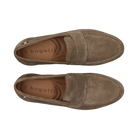 Bugatti Sand Beige Suede Loafers 311-AW660-1400 1400