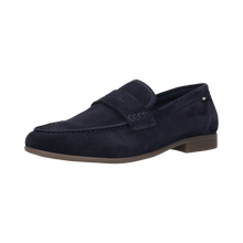 Load image into Gallery viewer, Bugatti Navy Blue Suede Loafers 311-AW660-1400 4100