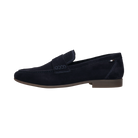 Bugatti Navy Blue Suede Loafers 311-AW660-1400 4100