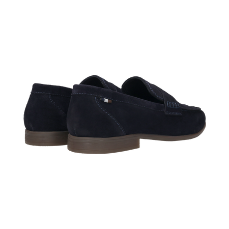 Bugatti Navy Blue Suede Loafers 311-AW660-1400 4100