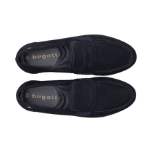 Load image into Gallery viewer, Bugatti Navy Blue Suede Loafers 311-AW660-1400 4100