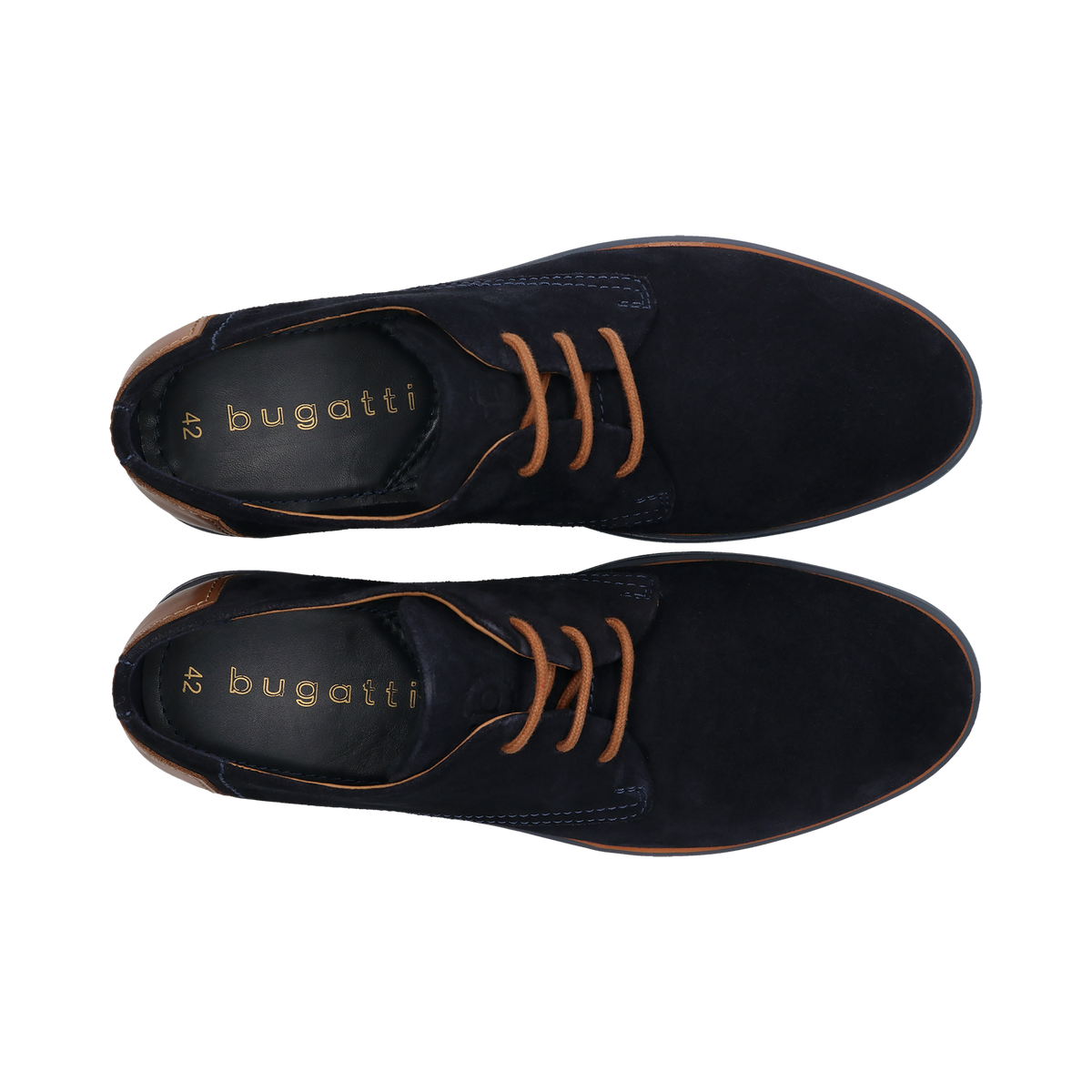 Bugatti Navy Suede Shoe 311-AWE01-1400 4100