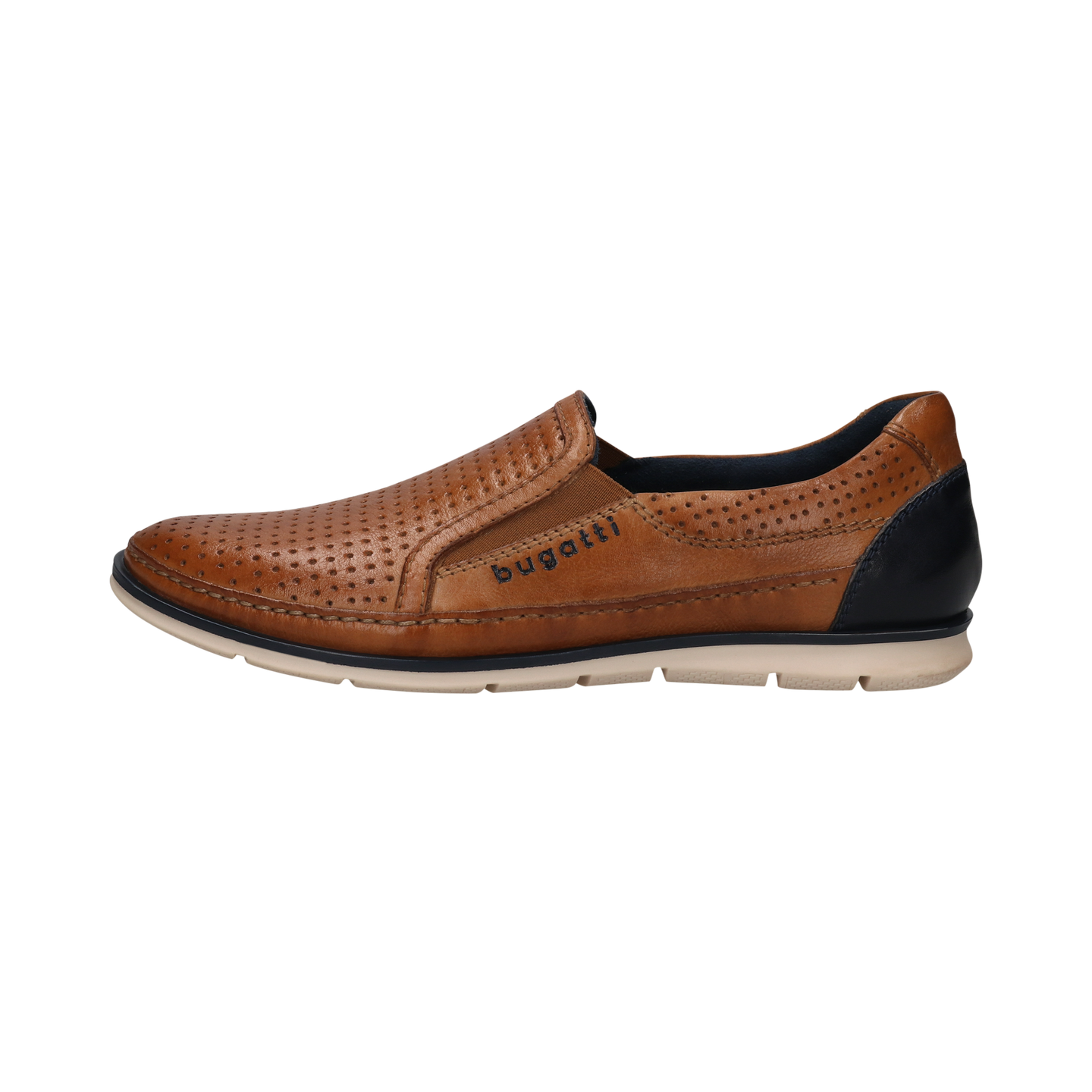 Bugatti Cognac Slip On Shoe 321-ARU60-1000 6300