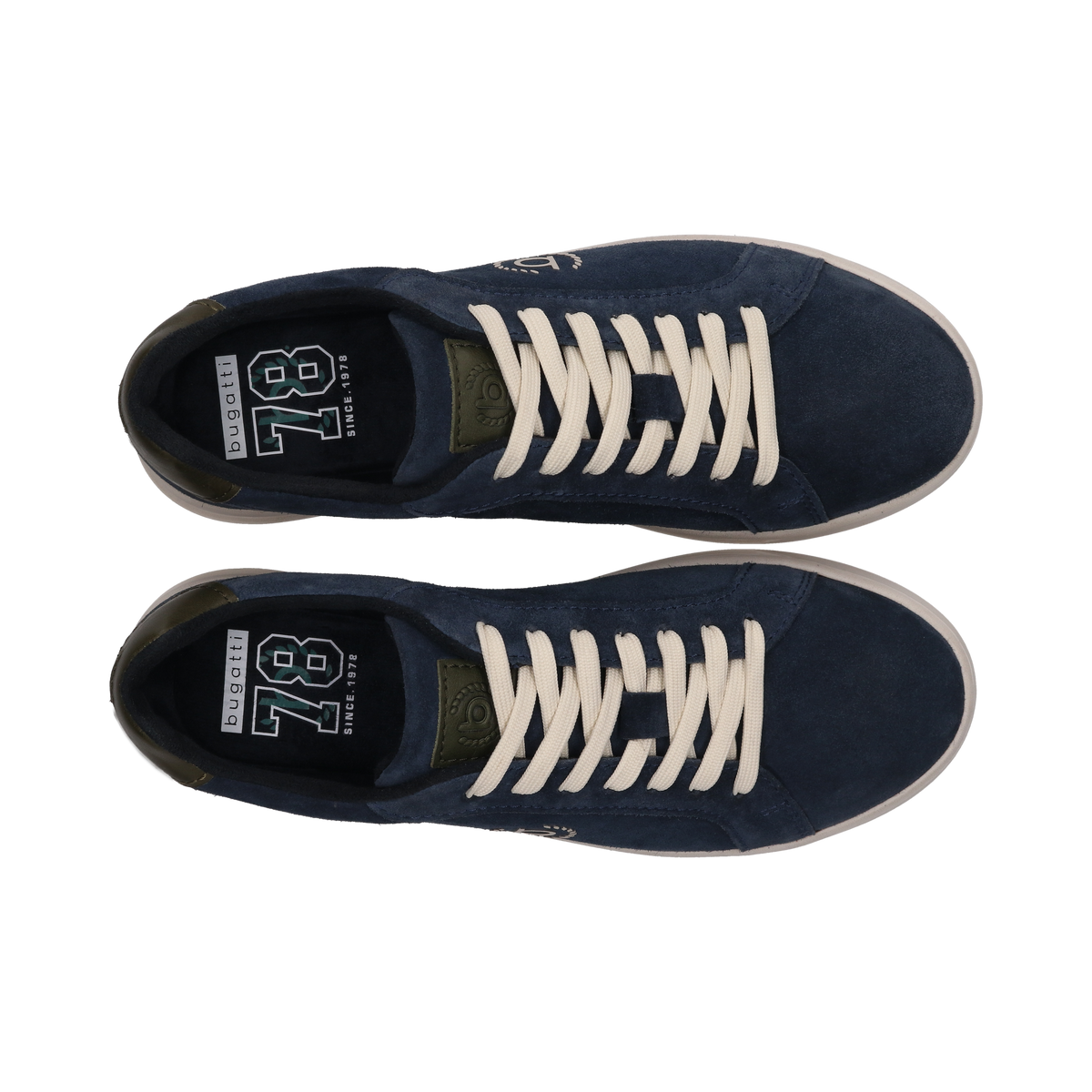 Bugatti Navy Suede Shoe 321-AWG01-1400 4100