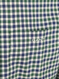 Gant Green Gingham Shirt 3250233 338