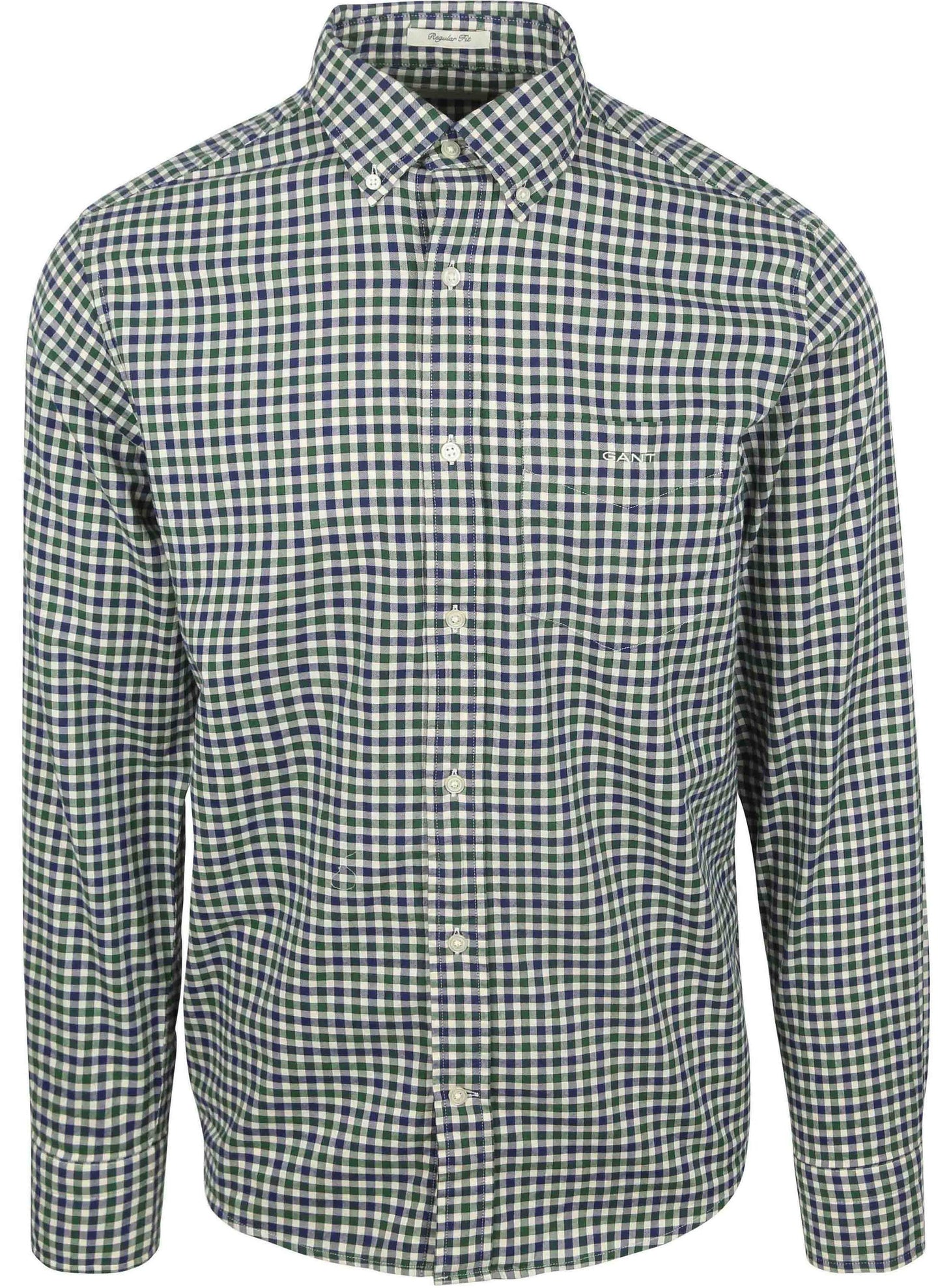 Gant Green Gingham Shirt 3250233 338