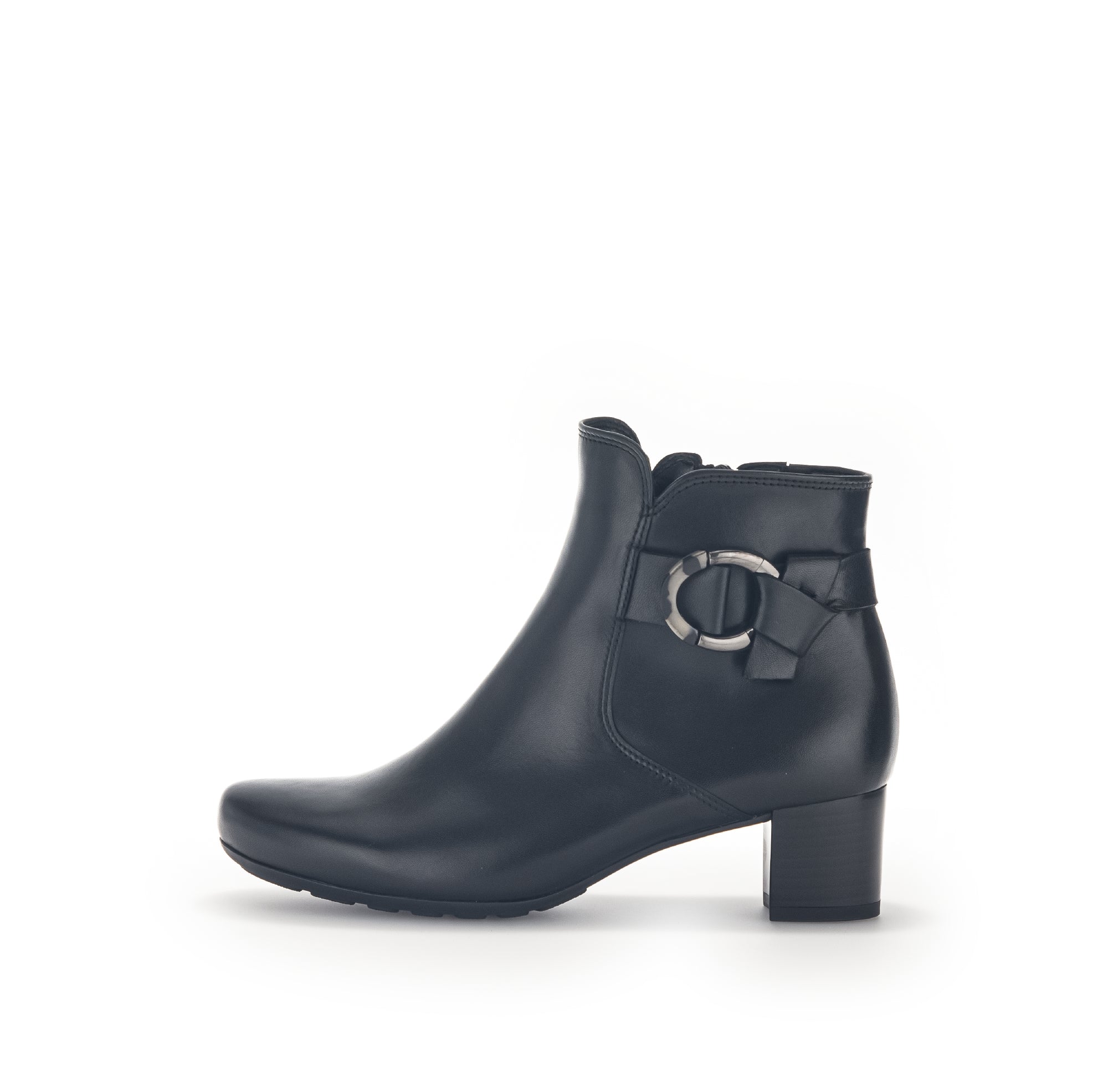 Gabor black clearance leather ankle boots