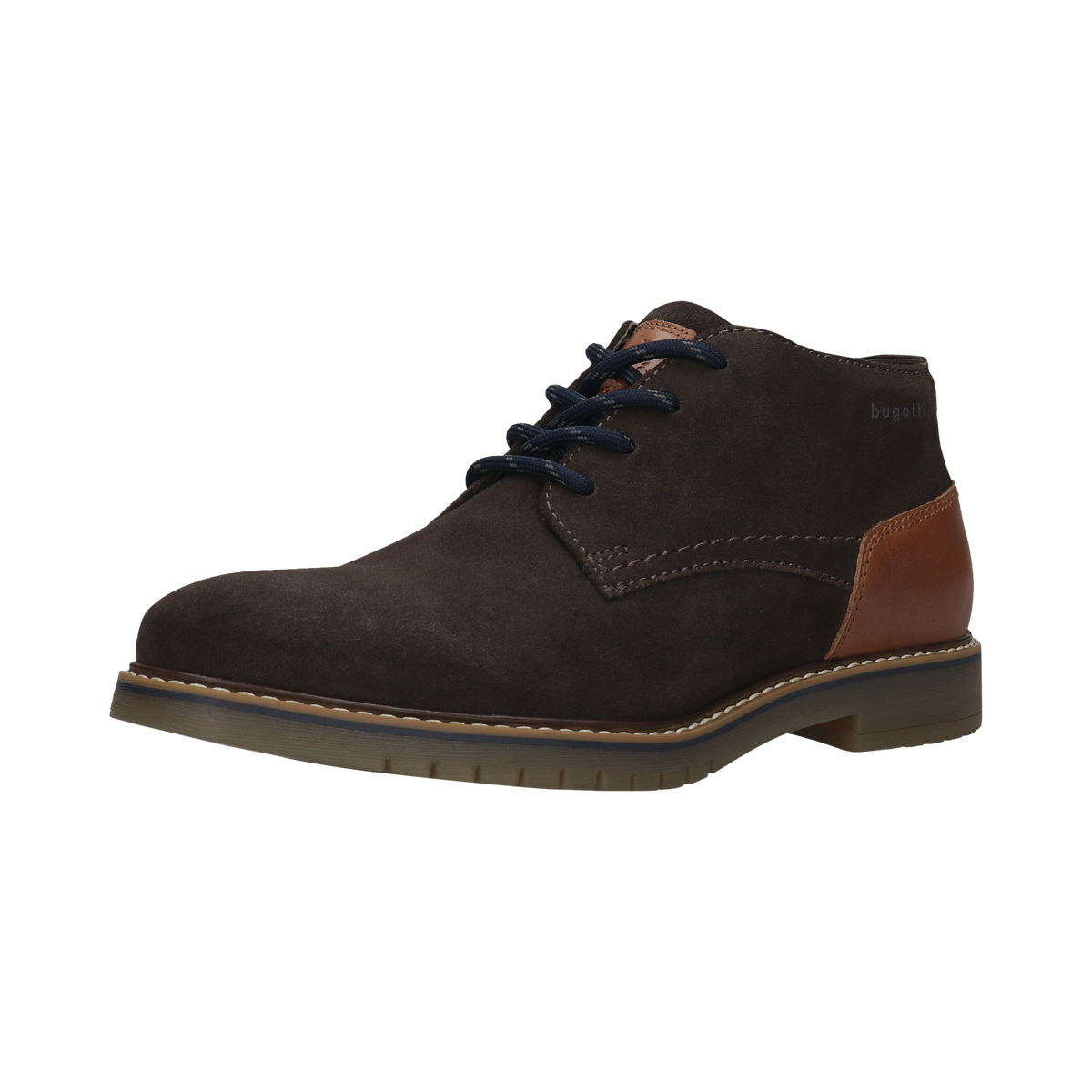 Bugatti Grey Brown Lace Boots 331-8373H-1400 1100