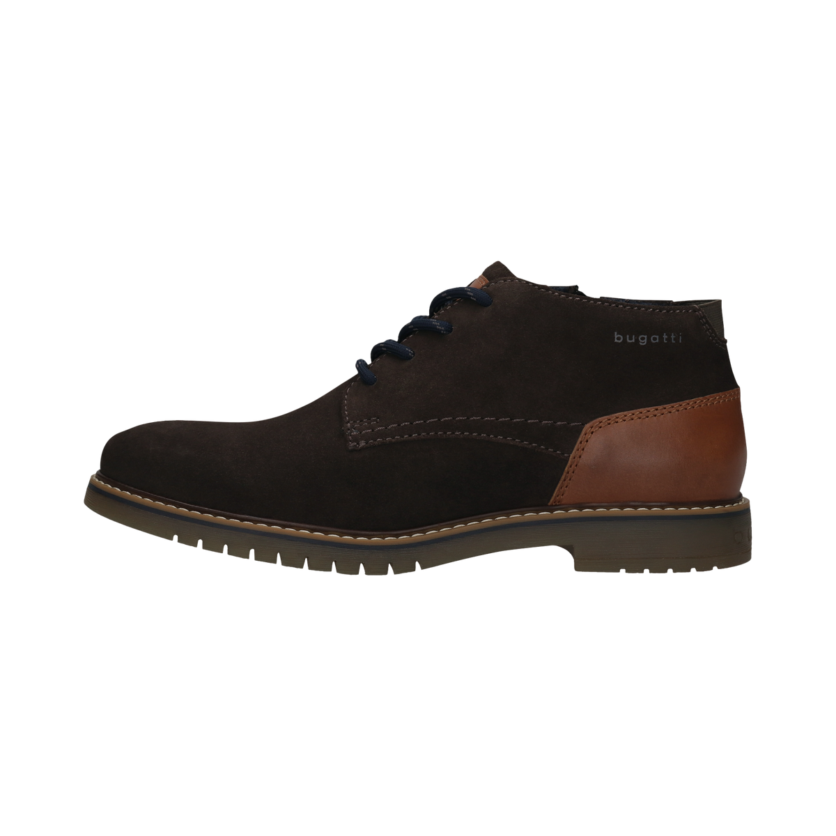 Bugatti Grey Brown Lace Boots 331-8373H-1400 1100