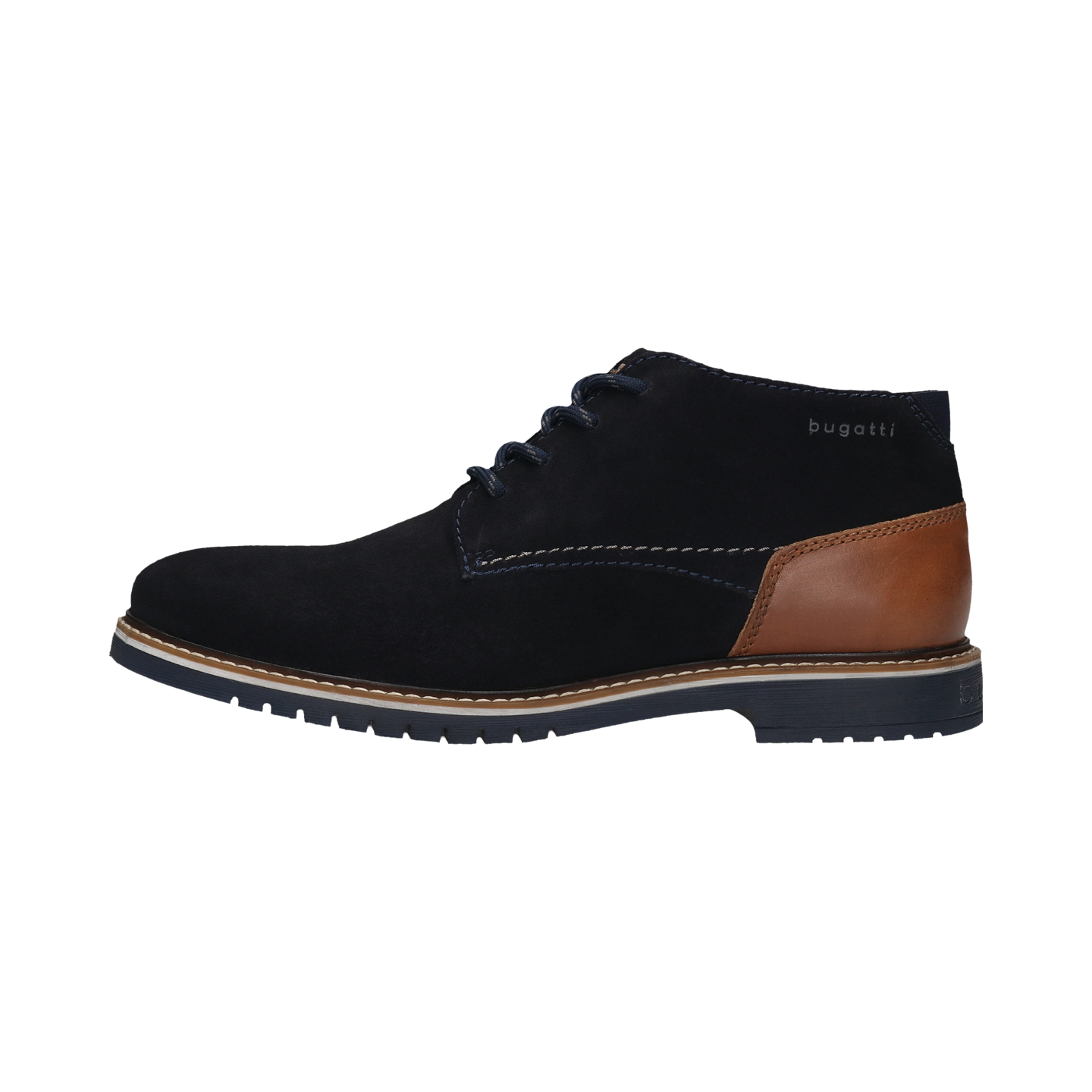 Bugatti Navy Lace Boots 331-8373H-1400 4100