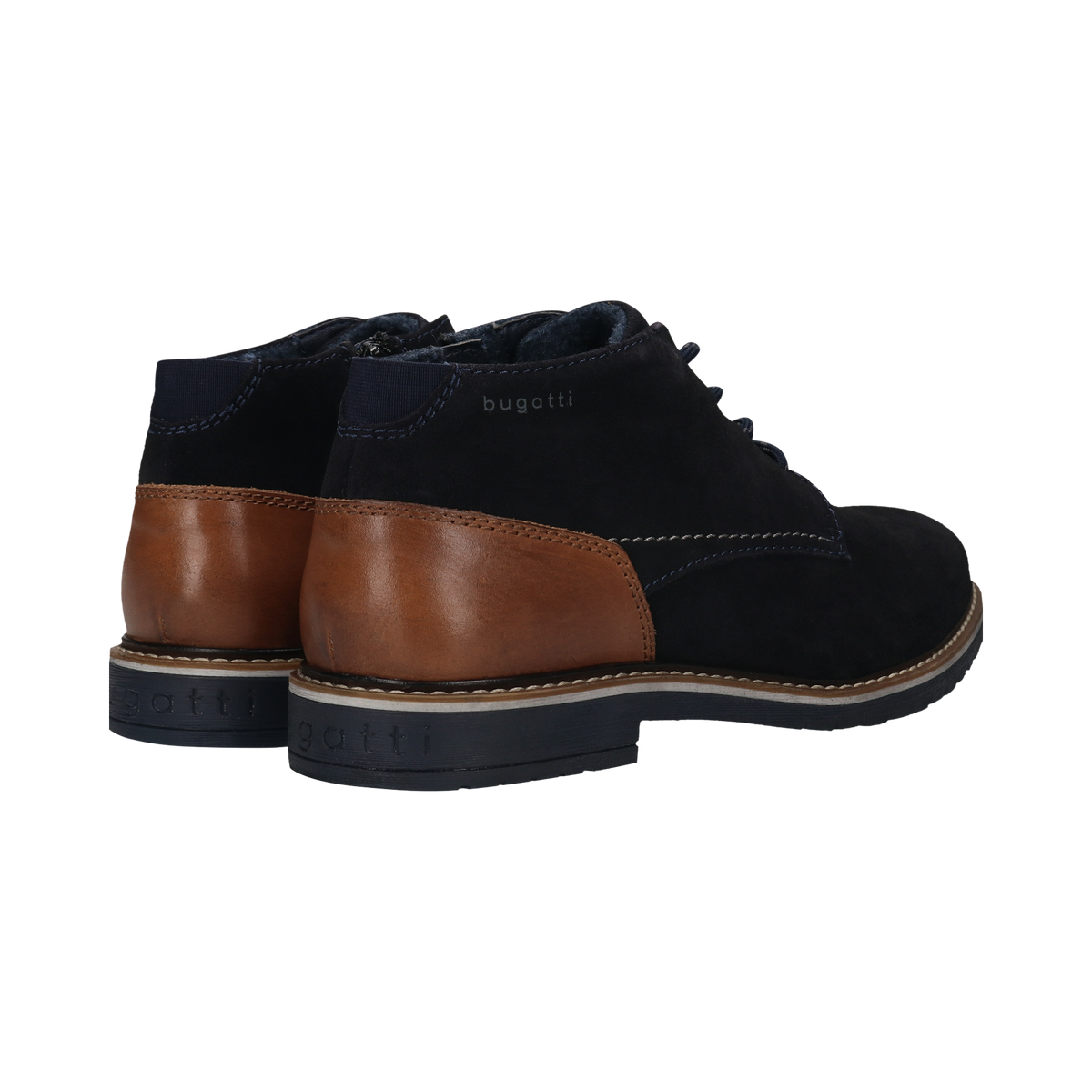 Bugatti Navy Lace Boots 331-8373H-1400 4100