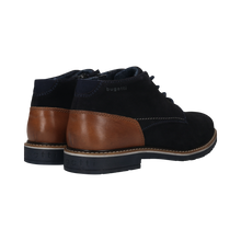 Load image into Gallery viewer, Bugatti Navy Lace Boots 331-8373H-1400 4100