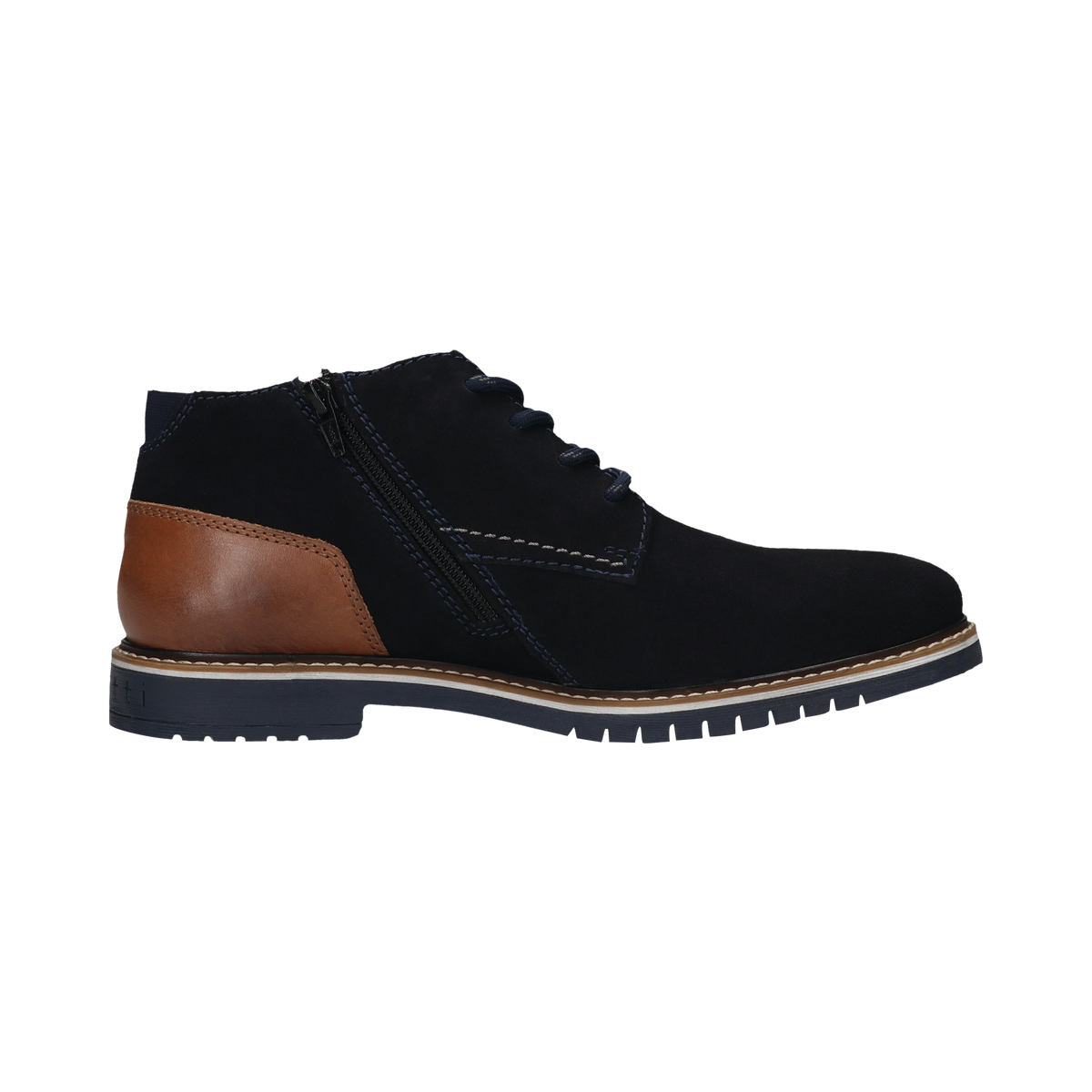 Bugatti Navy Lace Boots 331-8373H-1400 4100
