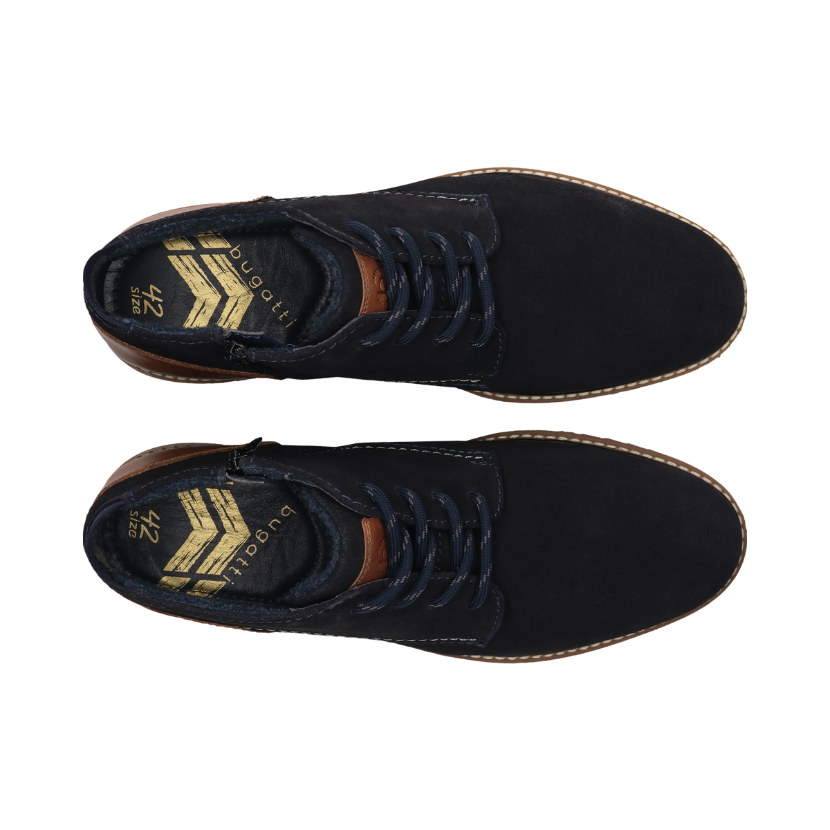Bugatti Navy Lace Boots 331-8373H-1400 4100