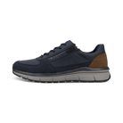 Bugatti Navy Lace Up Zip Shoe 331-AOS01-5200 4100