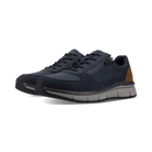 Bugatti Navy Lace Up Zip Shoe 331-AOS01-5200 4100