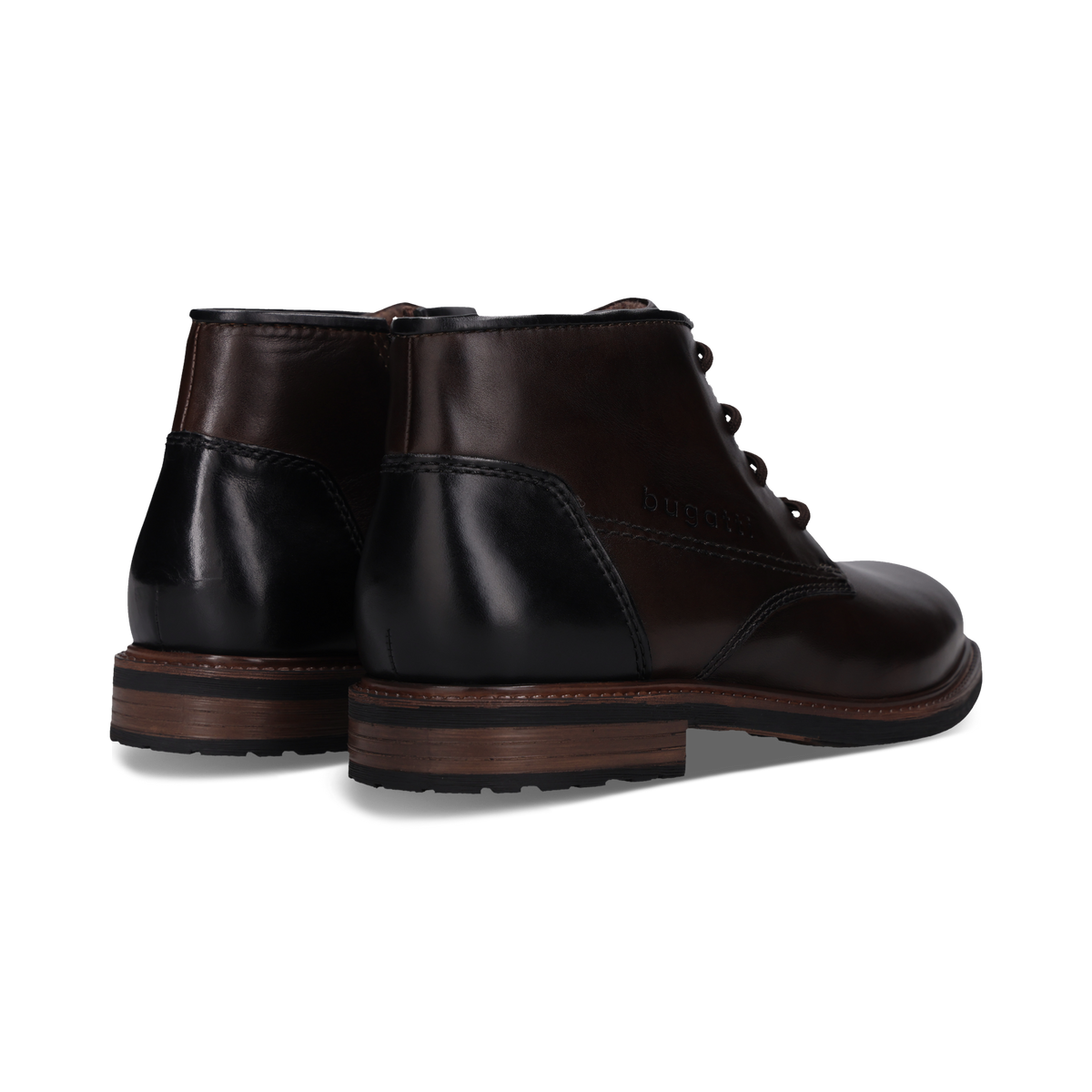 Bugatti Dark Brown Lace Up Boots 331-AYR31-1100 6100