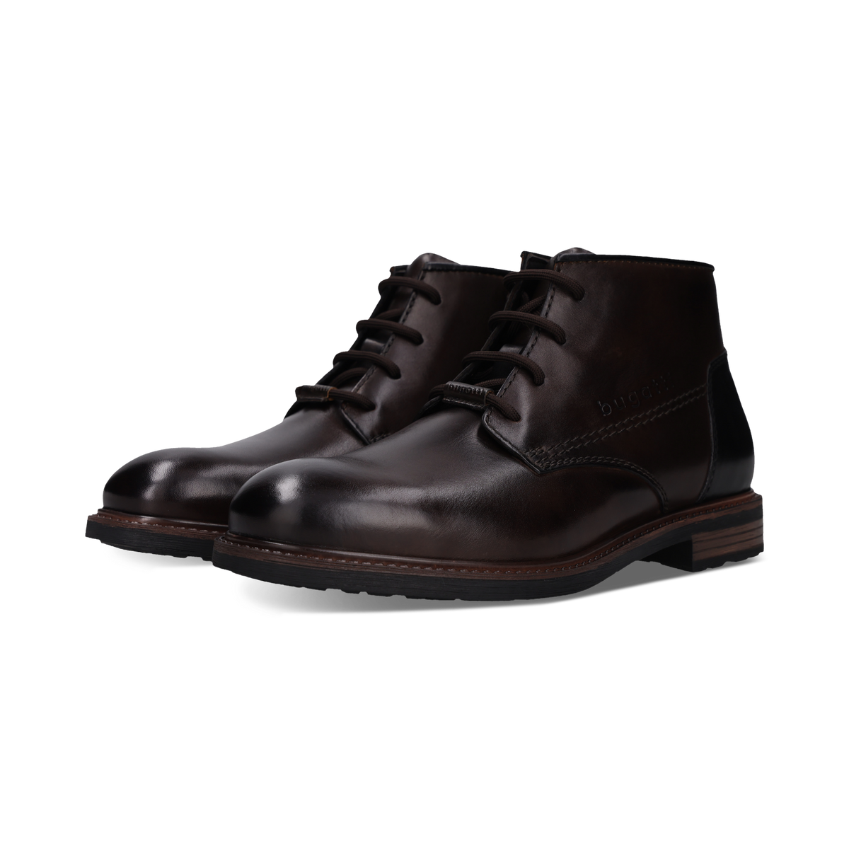 Bugatti Dark Brown Lace Up Boots 331-AYR31-1100 6100