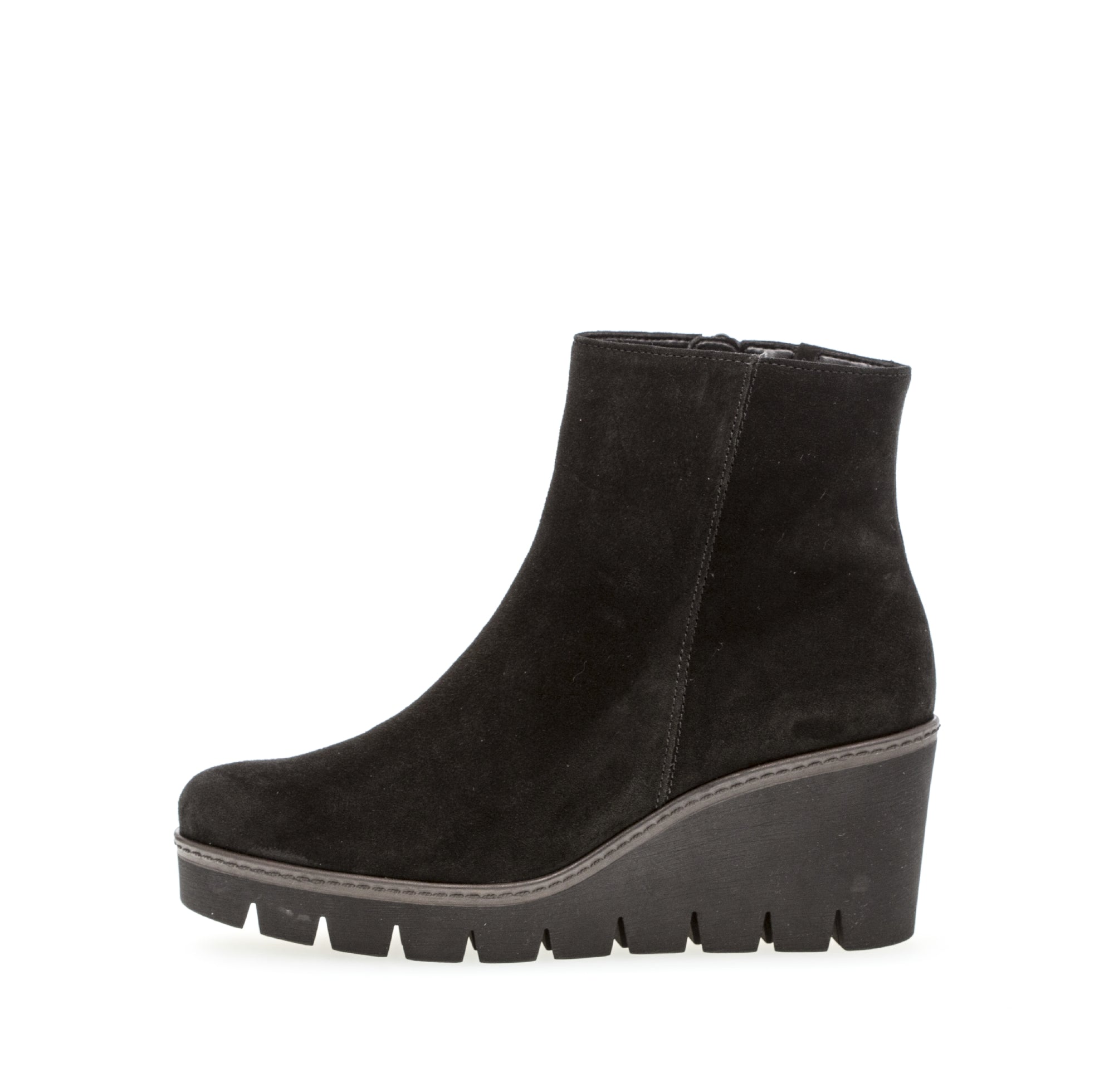 Black wedge shop boots ireland