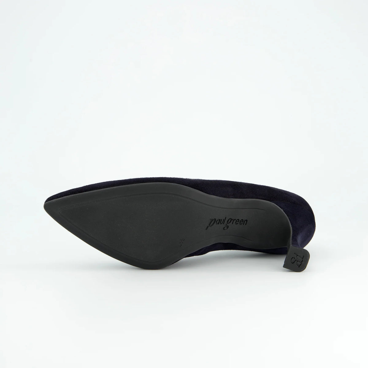 Paul Green Navy Suede Pumps 3859 019