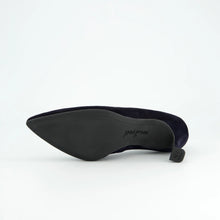 Load image into Gallery viewer, Paul Green Navy Suede Pumps 3859 019