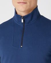 Load image into Gallery viewer, Remus Uomo 58766 27 | Half Zip Sweatshirt in Blue