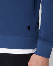 Load image into Gallery viewer, Remus Uomo 58766 27 | Half Zip Sweatshirt in Blue