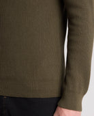 Remus Uomo Green Zip Knit 58890 34