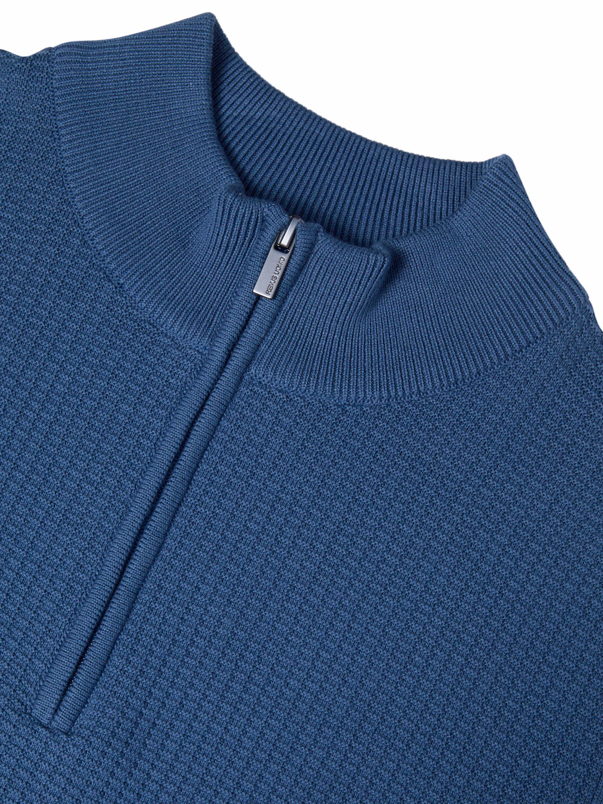 Remus Uomo Blue Zip Knit 58892 25