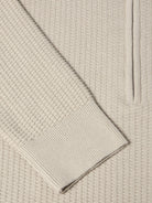 Remus Uomo Stone Beige Zip Knit 58892 92
