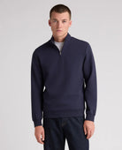 Remus Uomo Navy Zip Sweat 58901 28