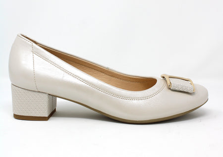 Bioeco Pearl Block Heel Court Shoe 5632 2380+2763+1315