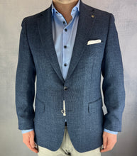 Load image into Gallery viewer, Carl Gross 41326so 62 | Blue Structured Sports Jacket in Regular Fit