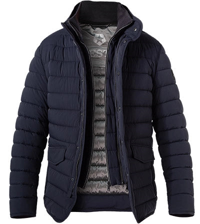 Milestone Baxtor 39 | Padded Quilted Jacket with Removable Insert in Navy