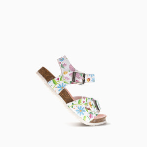Pablosky Sandals in Floral White 439604