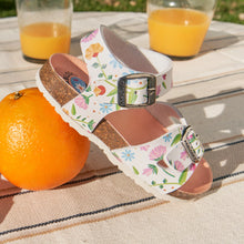 Load image into Gallery viewer, Pablosky Sandals in Floral White 439604