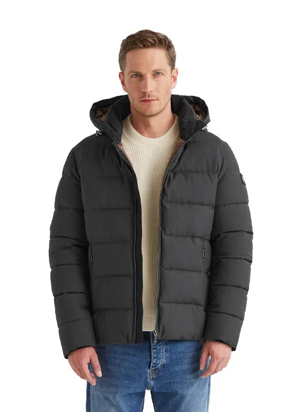 Milestone Grey Puffer Jacket Mauro 79