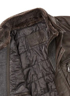 Milestone Brown Leather Jacket Bernardo 29